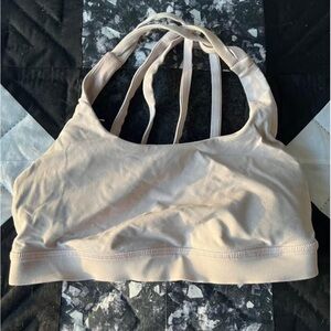 LULULEMON PINK SPORTS BRA SIZE 4